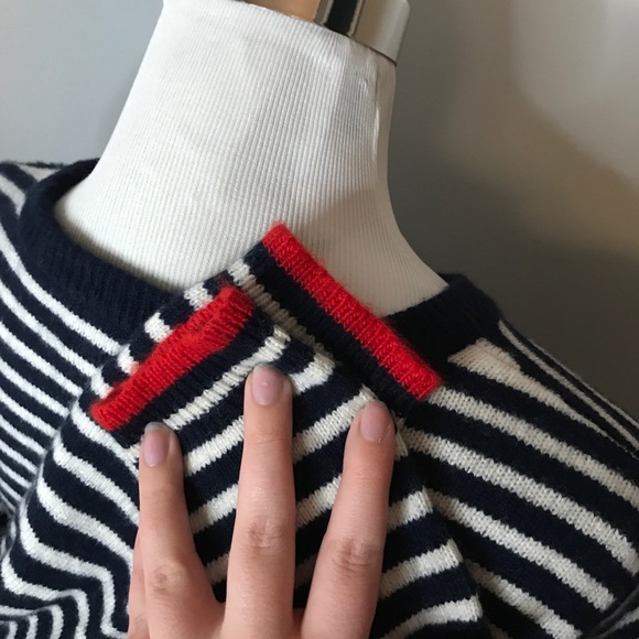 J Crew fair isle striped sweater - Picture 7 of 7